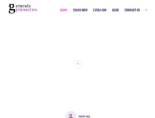 Tablet Screenshot of gymcatspoint.com
